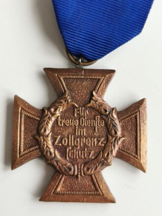 Deutschland nach 1945, Zollgrenzschutz- Ehrenabzeichen in der Ausführung nach dem Ordensgesetz 1957