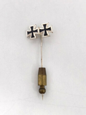 Deutschland nach 1945, Miniatur Eisernes Kreuz 1. und 2. Klasse  in der Ausführung nach dem Ordensgesetz von 1957, Größe 9 mm