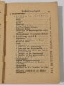 H.Dv. 130/2a Ausbildungsvorschrift für die Infanterie Heft 2a - Die Schützenkompanie, datiert 1942, einige Seiten lose, 255 Seiten, DIN A6