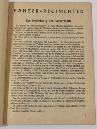 "Schnelle Truppen" Teil I Panzer und Panzerjäger Waffenhefte des Heeres, 31 Seiten, DIN A5