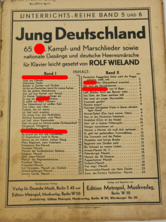 "Jung Deutschland" Nationales Jugendalbum - 65...