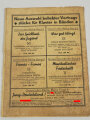 "Jung Deutschland" Nationales Jugendalbum - 65 S.A. Kampf- u. Marschlieder Band I u. II. Großformat, Stockfleckig und stark gebraucht