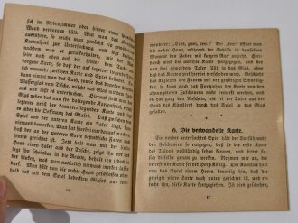 1.Weltkrieg, "Spielbuch für unsere Feldgrauen" 65 Seiten, DIN A6
