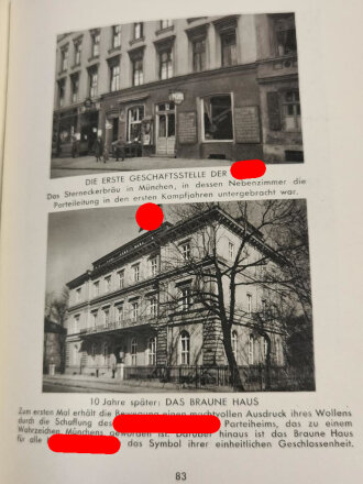 "Hitler wie ihn keiner kennt", 100 Bild Dokumente aus dem Leben des Führers, 1935, 96 Seiten, sehr guter Zustand, über DIN A5