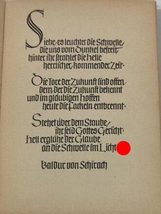 "Wir Mädel Singen" Liederbuch des Bunds Deutscher Mädel, datiert 1940, 216 Seiten, einige bemalt und beschriftet