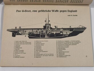 "Die Deutsche Kriegsflotte" zweite Ausgabe, datiert 1940, 72 Seiten, DIN A5