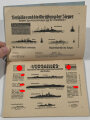 "Die Deutsche Kriegsflotte" zweite Ausgabe, datiert 1940, 72 Seiten, DIN A5