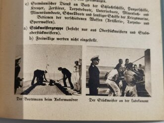 "Seefahrt-Fibel" des deutschen Jungen, datiert 1941, 96 Seiten, DIN A5