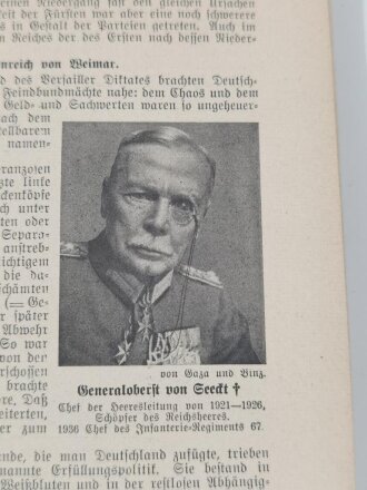 "Der Dienstunterricht im Heere, Ausgabe für den Schützen der Schützenkompanie", Jahrgang 1938/39, 326 Seiten, A5