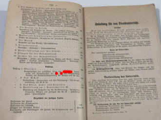 "Der Dienstunterricht im Heere, Ausgabe für den Schützen der Schützenkompanie", Jahrgang 1938/39, 326 Seiten, A5