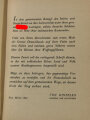 "Kamerad Italien" Herausgegeben vom Deutschen General....., 191 Seiten, ca. DIN A5, mit Widmung datiert 1943