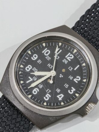 U.S. 1985 dated Mans Wristwatch US Military issued “Sandy 184 MIL W 46374C “  Used, good condition, works fine