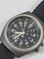 U.S. 1985 dated Mans Wristwatch US Military issued “Sandy 184 MIL W 46374C “  Used, good condition, works fine