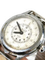 Deutschland nach 1945, Blindenuhr, Kriegsversehrtenuhr "Bergisch". Getragenes Stück, läuft