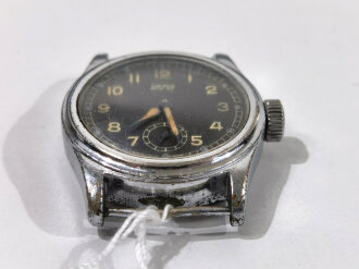 Luftwaffe Dienstuhr Armbanduhr "ORMO" ,Gebraucht, läuft