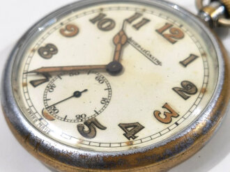 Jaeger LeCoultre pocket watch, British WWII Military...