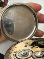 Grosse Taschenuhr 65mm Durchmesser, vermutlich Reichsbahn, ohne jegliche Bezeichnung, läuft