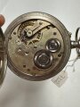 Grosse Taschenuhr 65mm Durchmesser, vermutlich Reichsbahn, ohne jegliche Bezeichnung, läuft
