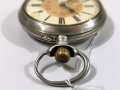 Grosse Taschenuhr 65mm Durchmesser, vermutlich Reichsbahn, ohne jegliche Bezeichnung, läuft
