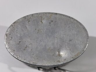 1.Weltkrieg, Trinkbecher aus Aluminium datiert 1914