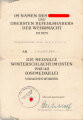 Urkunden und Papiere eines Obergefreiten und Angehörigen Panzergrenadier Regiment 5