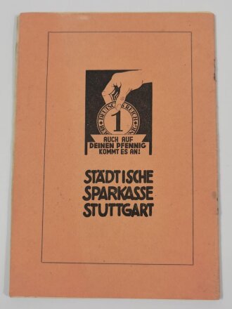 "Frontsoldaten und Kriegsopfer-Ehrentag Tübingen" Sonntag den 11.August, datiert 1935, 40 Seiten, A5, alle Seiten lose