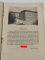 "Frontsoldaten und Kriegsopfer-Ehrentag Tübingen" Sonntag den 11.August, datiert 1935, 40 Seiten, A5, alle Seiten lose