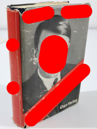 Adolf Hitler "Mein Kampf" . Blaue Volksuasgabe,...