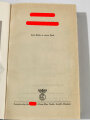 Adolf Hitler "Mein Kampf" . Blaue Volksuasgabe, Auflage 1942, Im Schutzumschlag