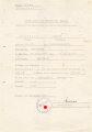 Dokumentennachlass eines Schwer Verwundeten Sanitäts- Gefreiten , Angehöriger Flak Regiment Hermann Göring