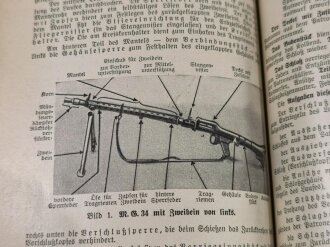 "Der Dienstunterricht im Heere, Ausgabe für den Schützen der Schützenkompanie", Jahrgang 1938/39, 326 Seiten, A5