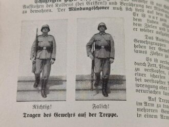 "Der Dienstunterricht im Heere, Ausgabe für den Schützen der Schützenkompanie", Jahrgang 1938/39, 326 Seiten, A5