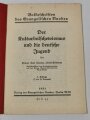 "Der Kulturbolschewismus und die deutsche Jugend", Volksschriften des evangelischen Bundes, datiert 1931, 35 Seiten, DIN A5