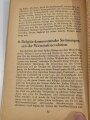 "Religiöser Kommunismus in England" Band 12, Zentralverlag der NSDAP, datiert 1942, 63 Seiten, DIN A5