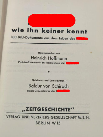 "Reden des Führers am Parteitag Großdeutschland 1938", Zentralverlag der NSDAP, 80 Seiten, über A5