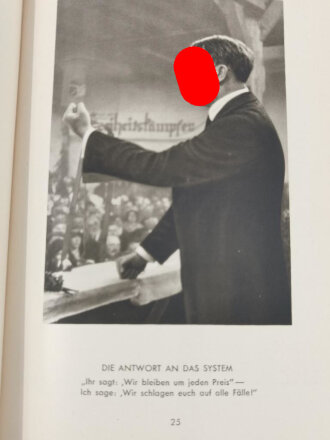 "Reden des Führers am Parteitag Großdeutschland 1938", Zentralverlag der NSDAP, 80 Seiten, über A5