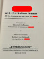 "Reden des Führers am Parteitag Großdeutschland 1938", Zentralverlag der NSDAP, 80 Seiten, über A5