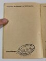 Bombenpaß - Ausweis für Fliegergeschädigte, ausgestellt 1943 in Hannover