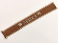 Ärmelband " Afrika " in Kamelhaarausführung, Länge 27 cm, sehr guter Zustand