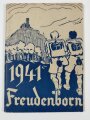 "1941 Freudenborn - Jahrbüchlein für Jungen und Mädel" vom Reichsverband für Deutsche Jugendherbergen, 48 Seiten, A6