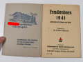"1941 Freudenborn - Jahrbüchlein für Jungen und Mädel" vom Reichsverband für Deutsche Jugendherbergen, 48 Seiten, A6