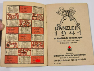 "Deutsches Jugendherbergswerk 1941 Ränzlein...
