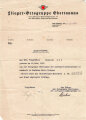 "Flieger-Ortsgruppe Obertaunus" - Bescheinigung über das Gleitflieger-Abzeichen A NR 21882, datiert 1935, DIN A4