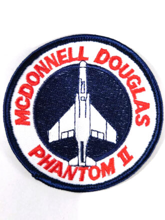 REPRODUKTION, Patch " U.S. Mcdonnell Douglas Phantom 2 " Durchmesser 7,8 cm
