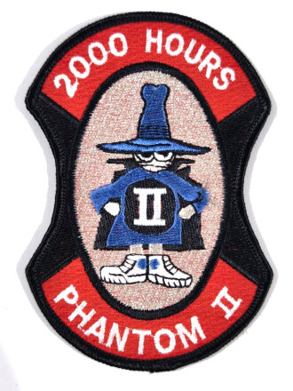 REPRODUKTION, Patch " Phantom II - 2000 Hours "