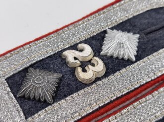 Luftwaffe, Paar Schulterstücke für einen Oberfeldwebel im Flakartillerie Regiment 23 , ungetragenes Paar