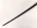 Hessen, Säbel eines Angehörigen im Husaren Regiment No. 13. Beidseitig geätzte Klinge , Golden angemaltes Gefäß, Scheide fehlt