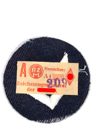 Deutsches Jungvolk ( DJ ), Armabzeichen " Oberhordenführer " mit Etikett