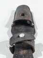Koppelschuh zum Seitengewehr 84/98 für K98 der Wehrmacht. getragenes Stück