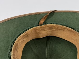 Kriegsmarine Tropenhelm , getragenes Stück in Kopfgrösse 56 datiert 1940